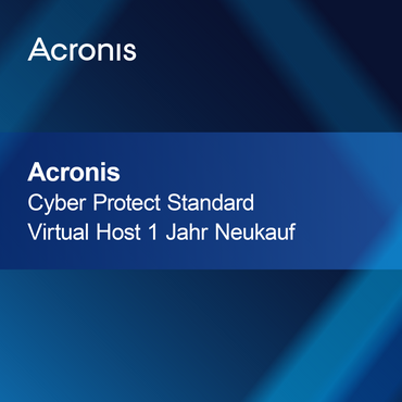 Hôte Virtuel Standard Acronis Cyber Protect
