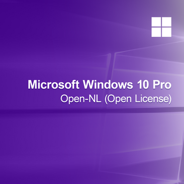 Microsoft Windows 10 Pro Open-NL (Licence Ouverte)