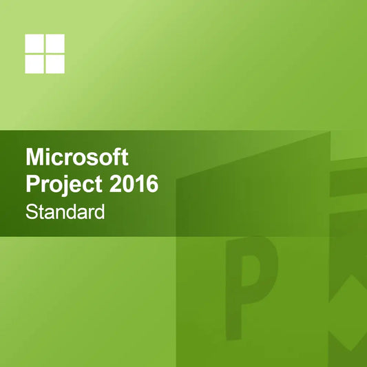 Microsoft Project 2016 Стандартен