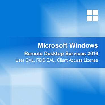 Microsoft Windows Remote Desktop Services 2016 Uživatelská CAL, RDS CAL, licence pro přístup klienta