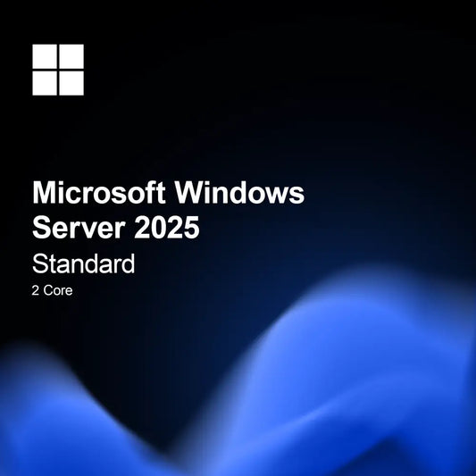 Microsoft Windows Server 2025 Standard 2 Cœurs