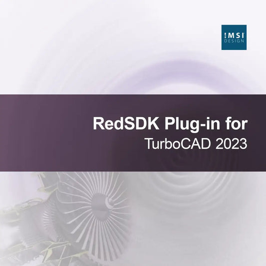 RedSDK-plugin for TurboCAD 2023