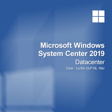 System Center 2019 Datacenter Core - Lisens/SA OLP NL 16 lisens