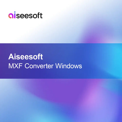 Aiseesoft MXF Převodník
