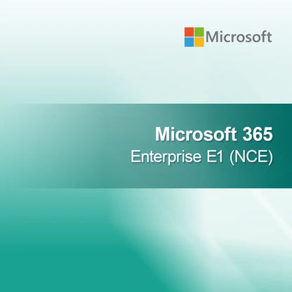 Microsoft 365 Entreprise E1 NCE