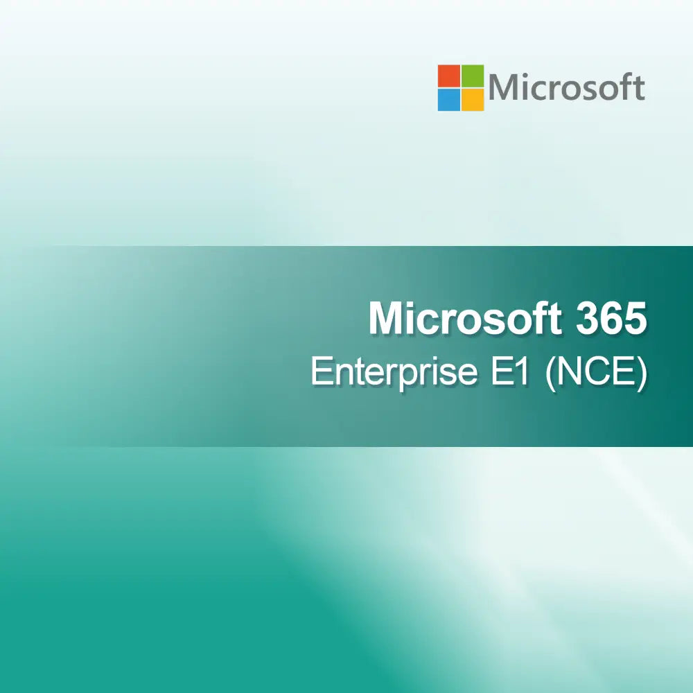 Microsoft 365 Entreprise E1 NCE